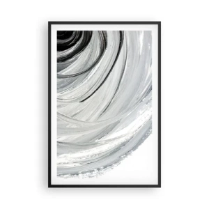 Poster in black frame - Orbital Composition - 61x91 cm
