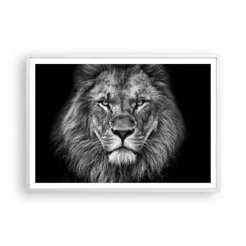 Poster in white frmae - In Coronation Clothes - 100x70 cm