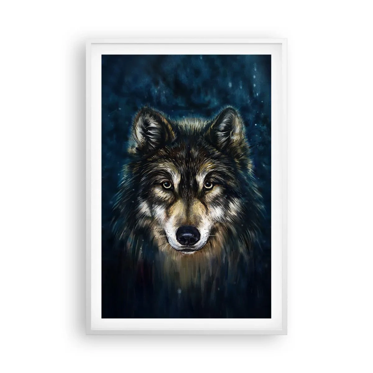 Poster in white frmae - Alpha? And Omega - 61x91 cm