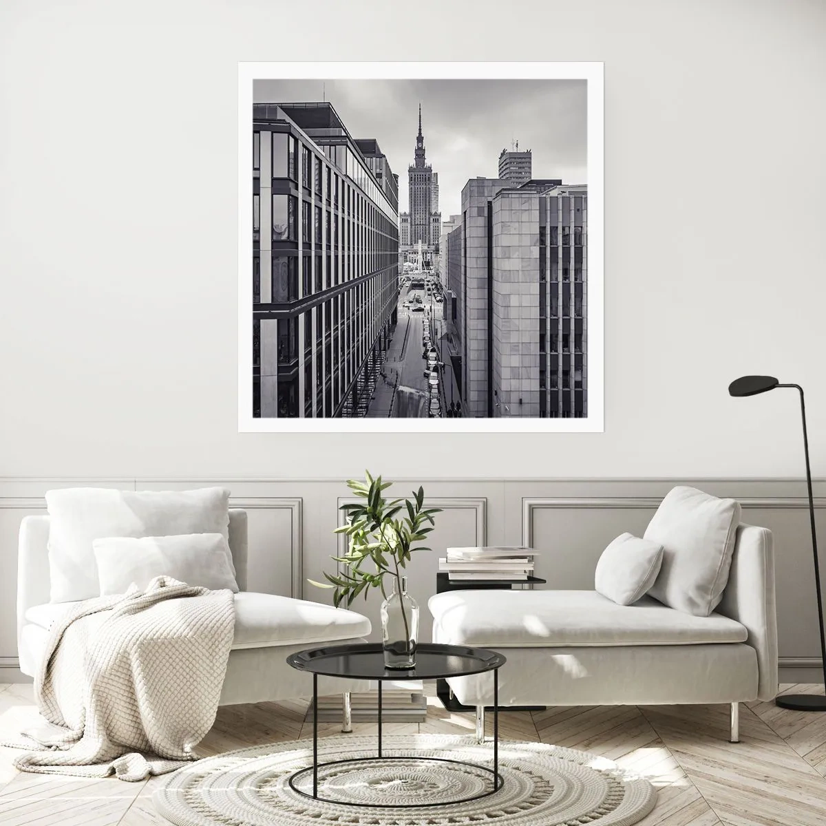 Poster - Warsaw Valley - 40x40 cm