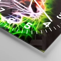 Clock face with numbers