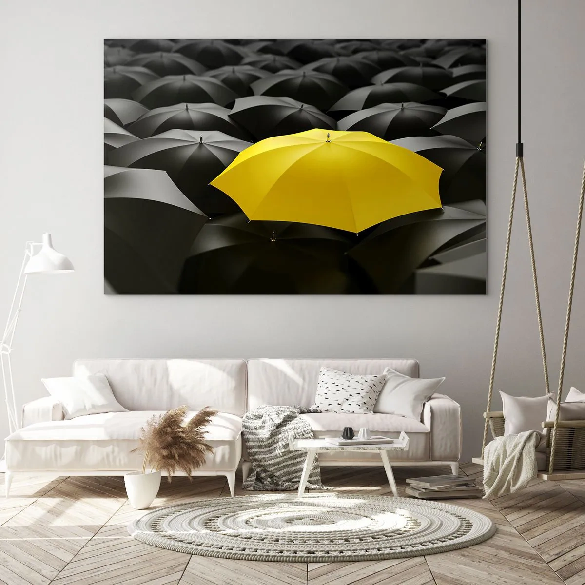 Glass picture - Goodbye Sadness - 120x80 cm