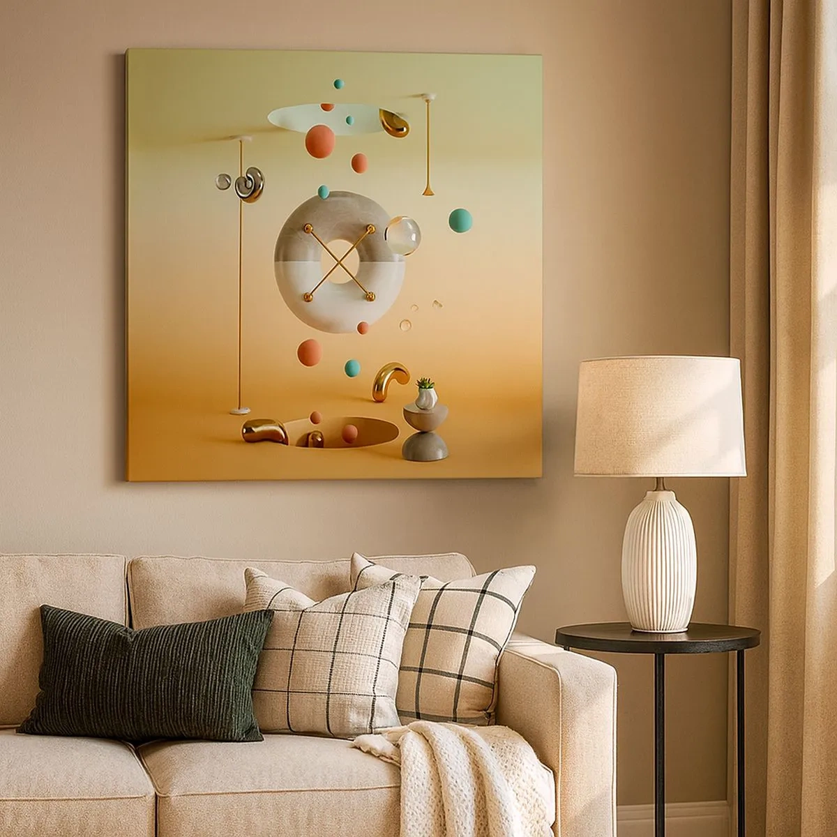 Canvas picture - Anything Can Happen - 30x30 cm