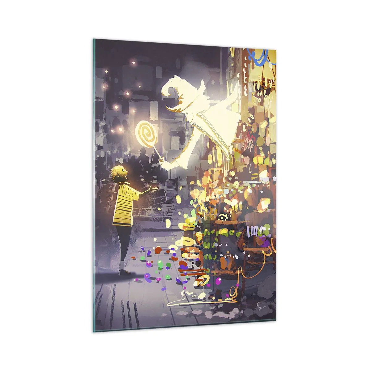 Glass picture - Magic Exists - 50x70 cm