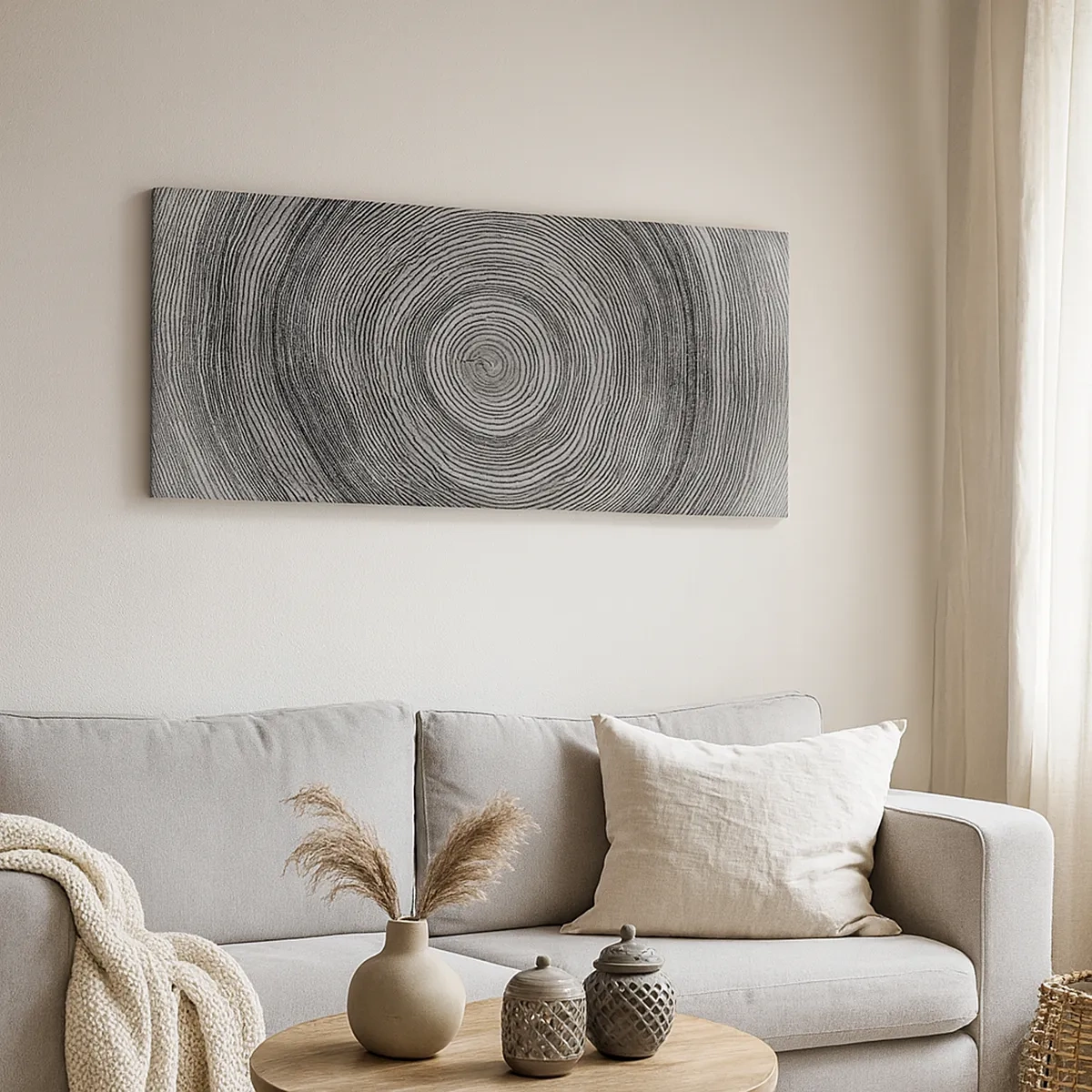 Canvas picture - Sign of the Time - 30x30 cm