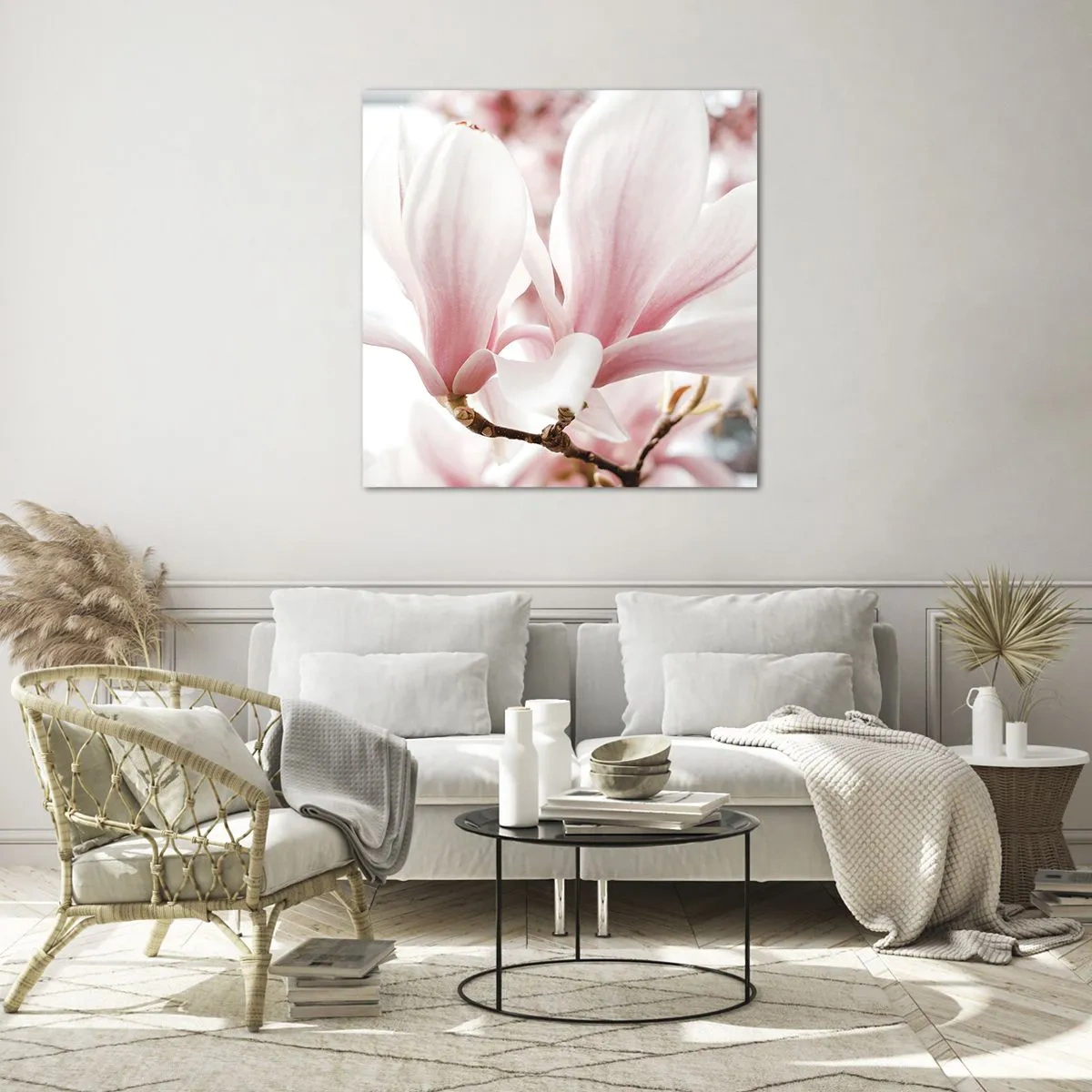 Glass picture - Immensity of Tenderness - 30x30 cm