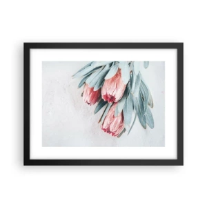 Poster in black frame - Ashamed of Their Own Beauty - 40x30 cm