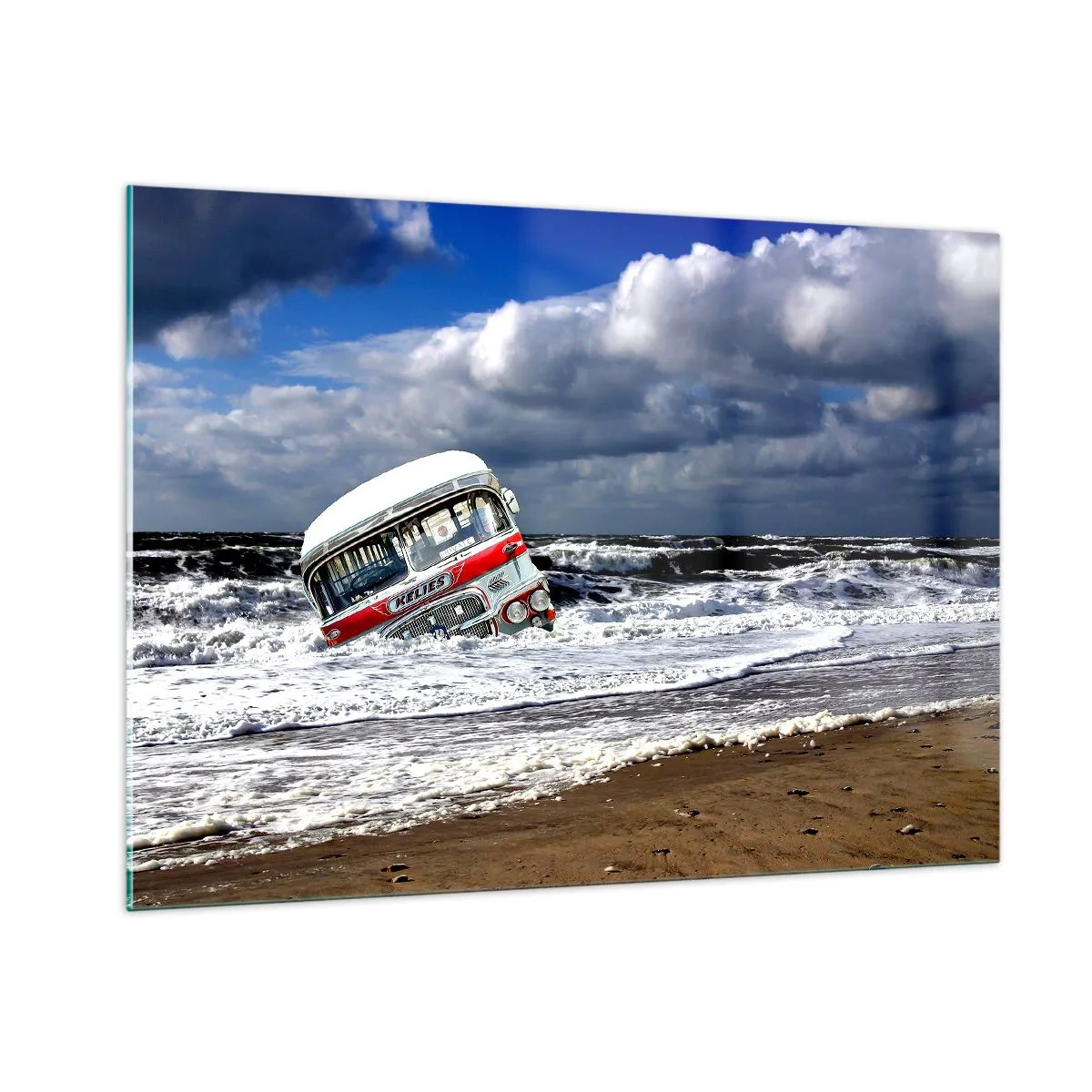 Glass picture - Why Are You Surprised? - 100x70 cm