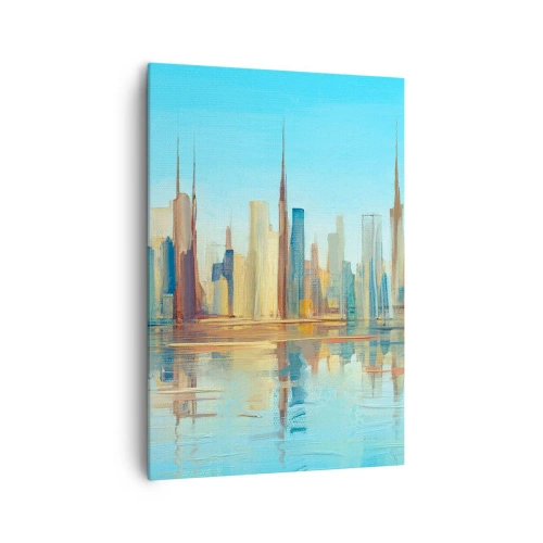 Canvas picture - Sunny Metropolis - 70x100 cm