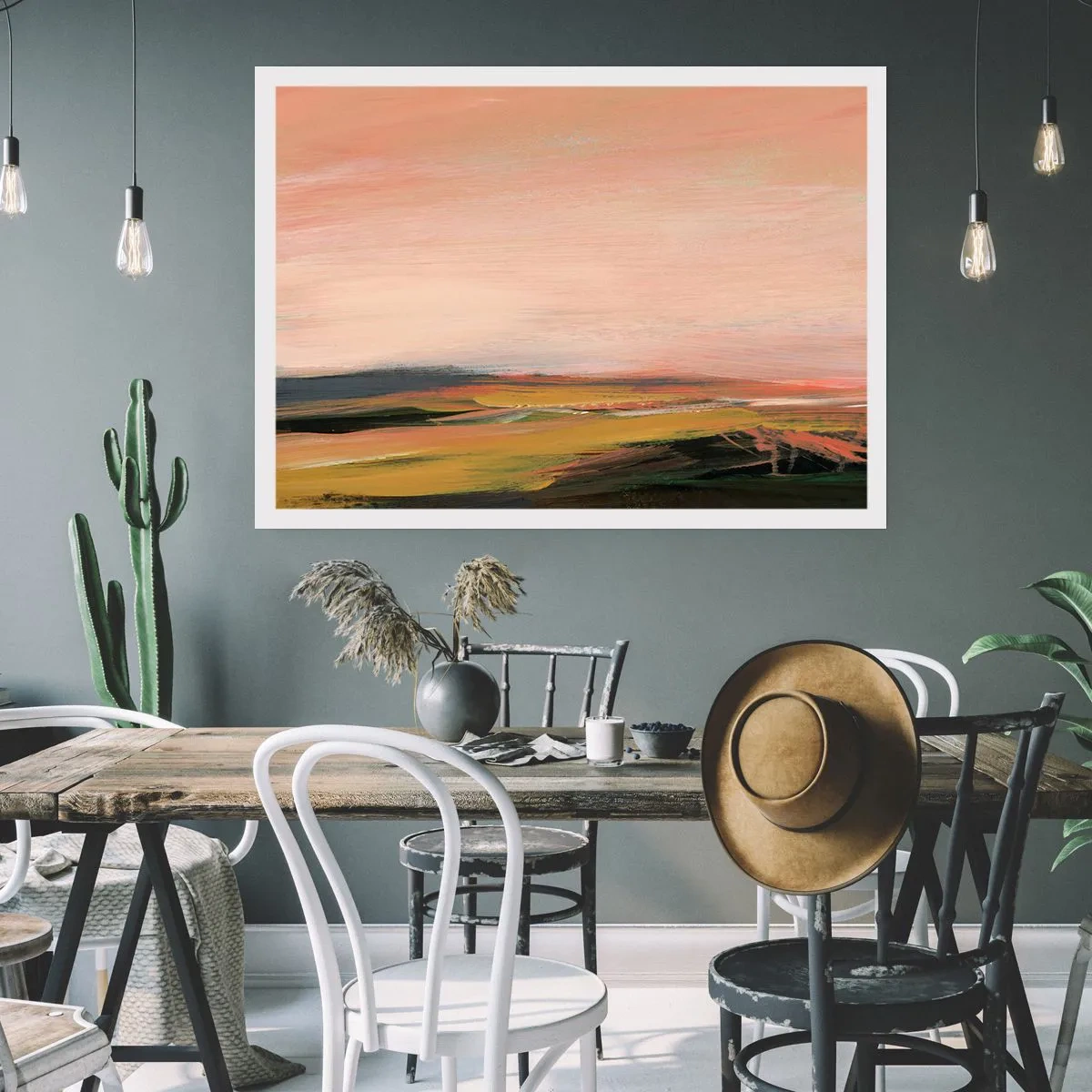 Poster - In Pink Tones - 40x30 cm