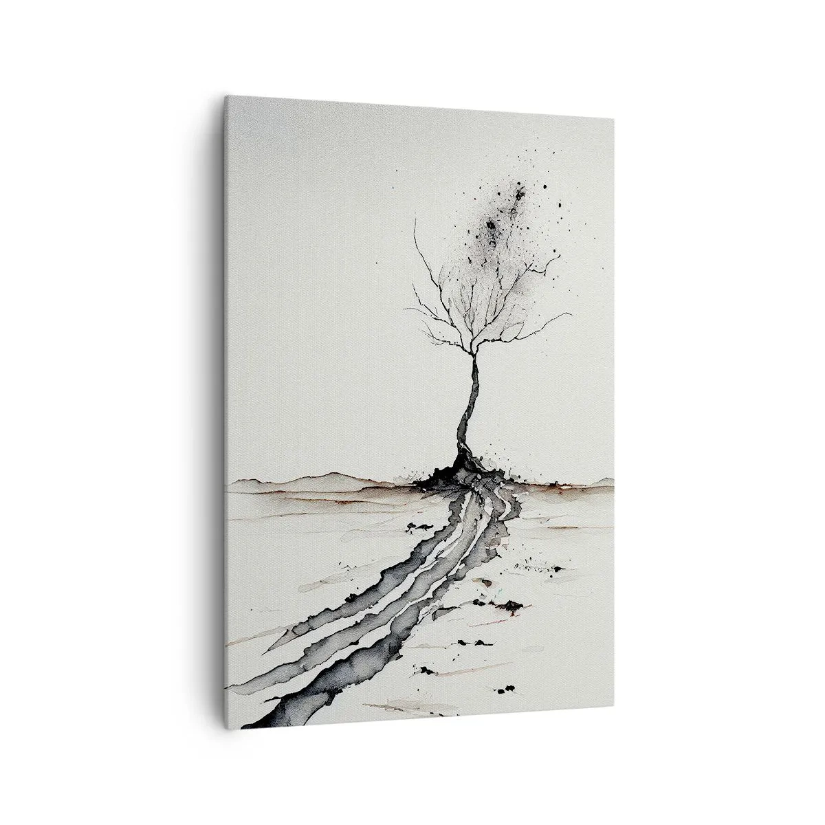 Canvas picture - Winter Melancholy - 70x100 cm