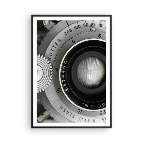 Poster in black frame - Tale about Hollywood - 70x100 cm