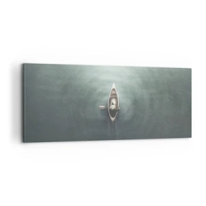 Canvas picture - Through Moon Lake - 100x40 cm