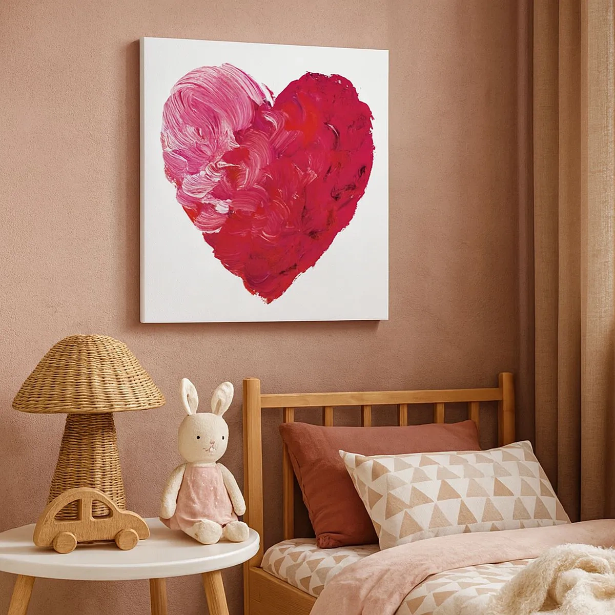 Canvas picture - All You Need Is Love - 30x30 cm