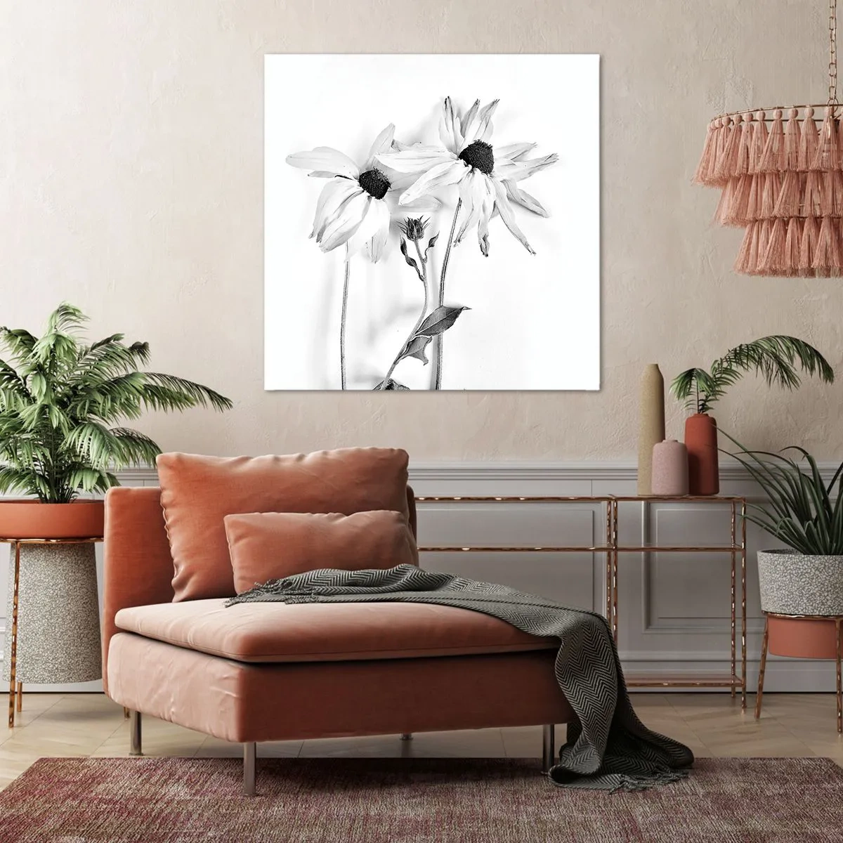 Canvas picture - No one Wants To Be Alone - 40x40 cm