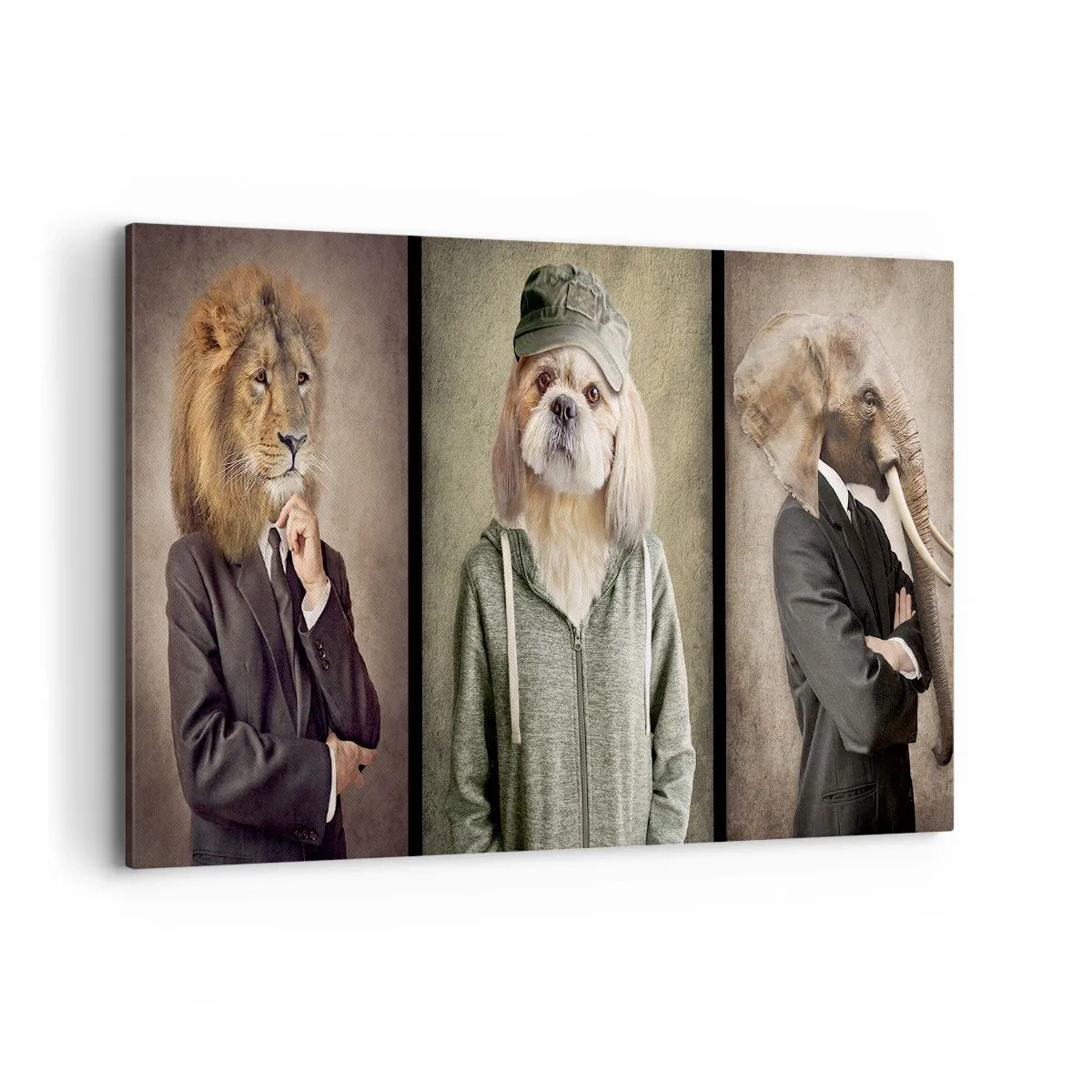 Canvas picture - I Prefer Casual Style - 120x80 cm
