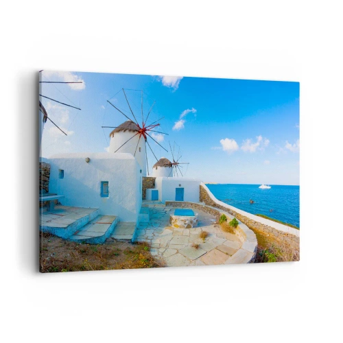 Canvas picture - Blue Wind from the Sea - 120x80 cm
