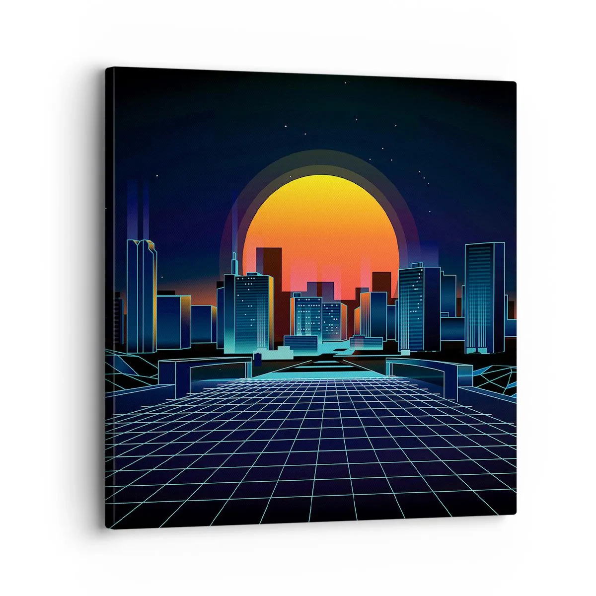 Canvas picture - You Wanna Go Back to Reality? - 30x30 cm
