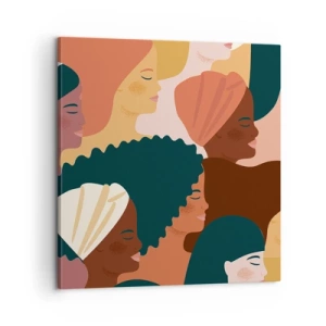 Canvas picture - Pure Womanhood - 60x60 cm