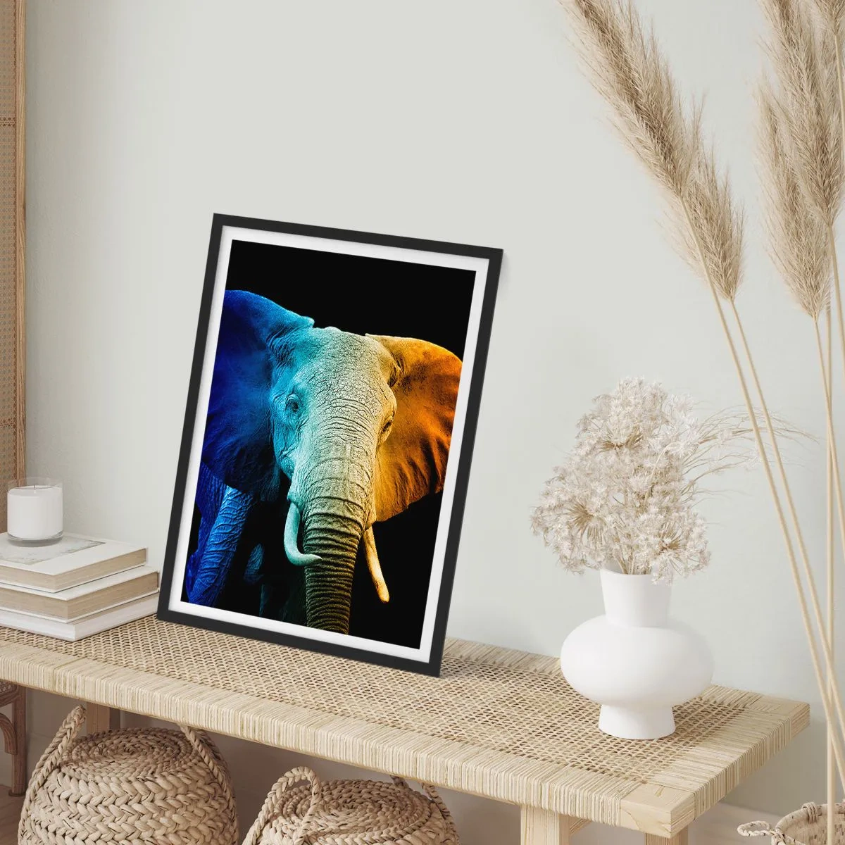 Poster in black frame - Eccentric, Not a Weirdo - 70x100 cm