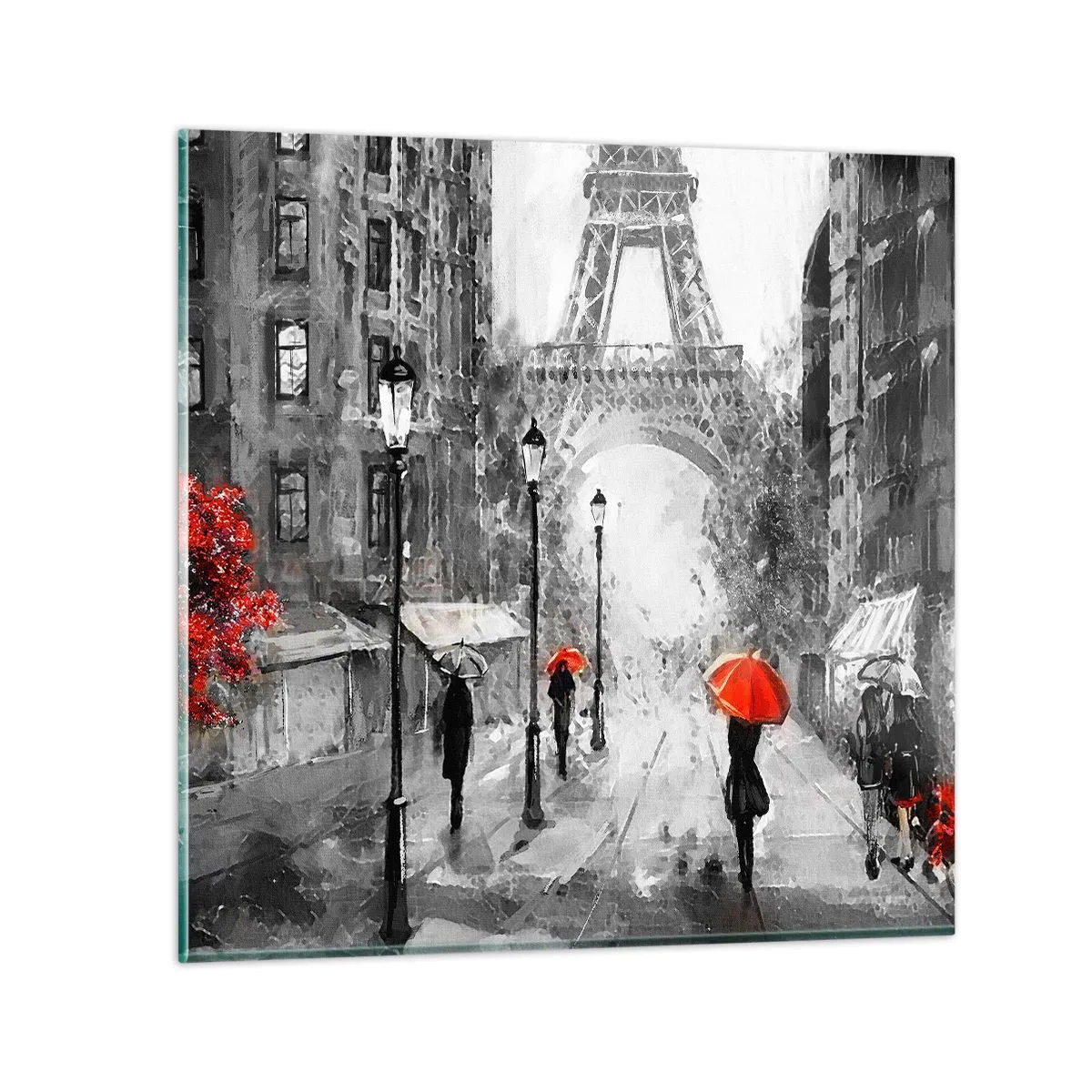 Glass picture - All Roads Lead to Her - 70x70 cm