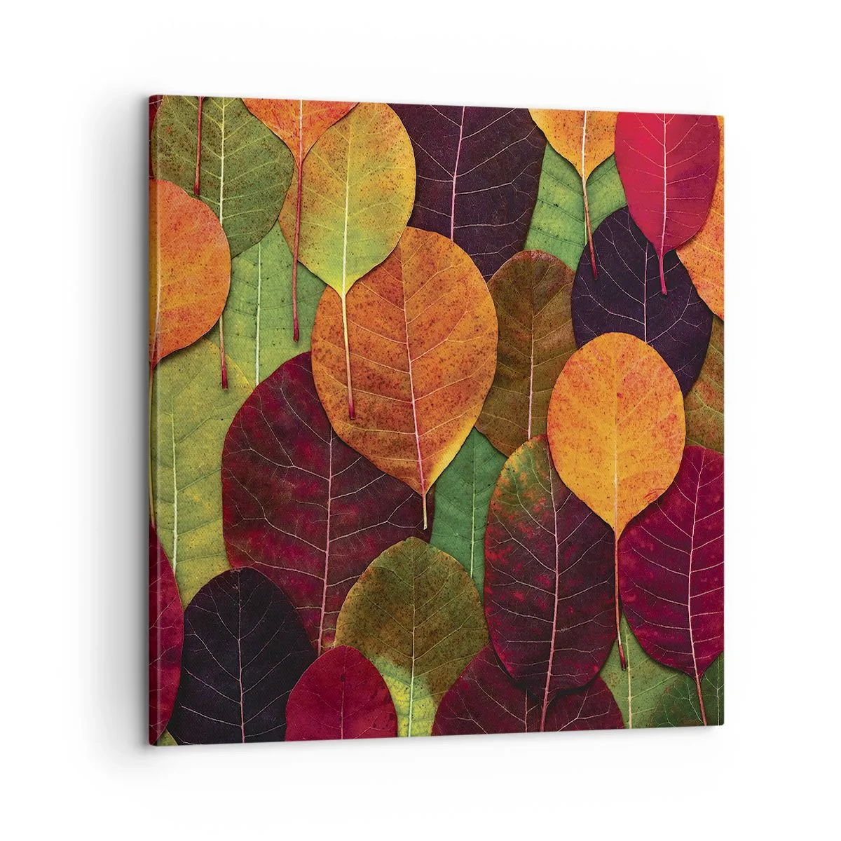 Canvas picture - Autumn Mosaics - 60x60 cm
