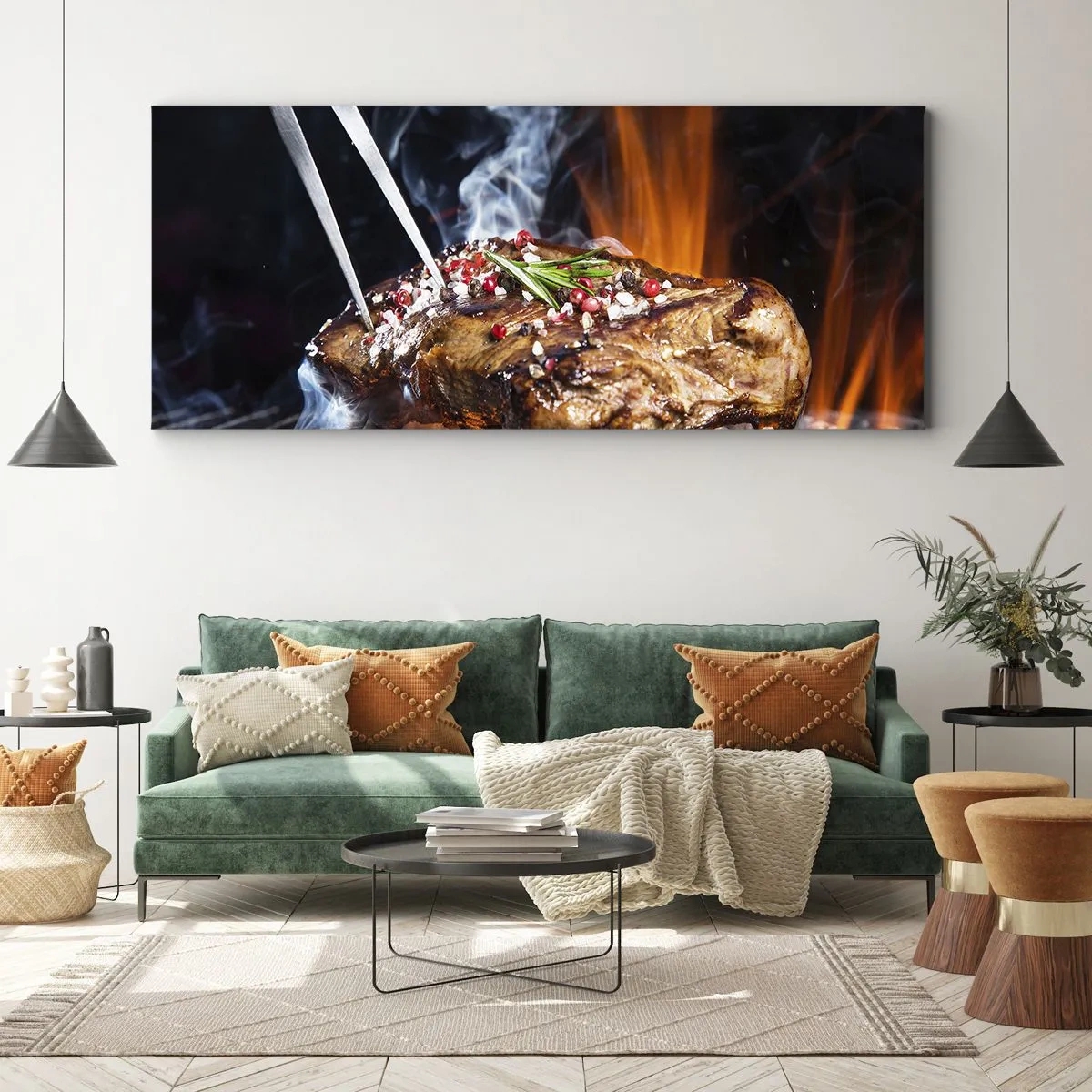 Canvas picture - Juicy and Fragrant - 160x50 cm