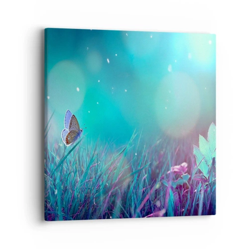 Canvas picture - Secret Life of a Meadow - 40x40 cm