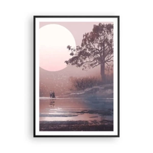 Poster in black frame - Night Quirks - 70x100 cm