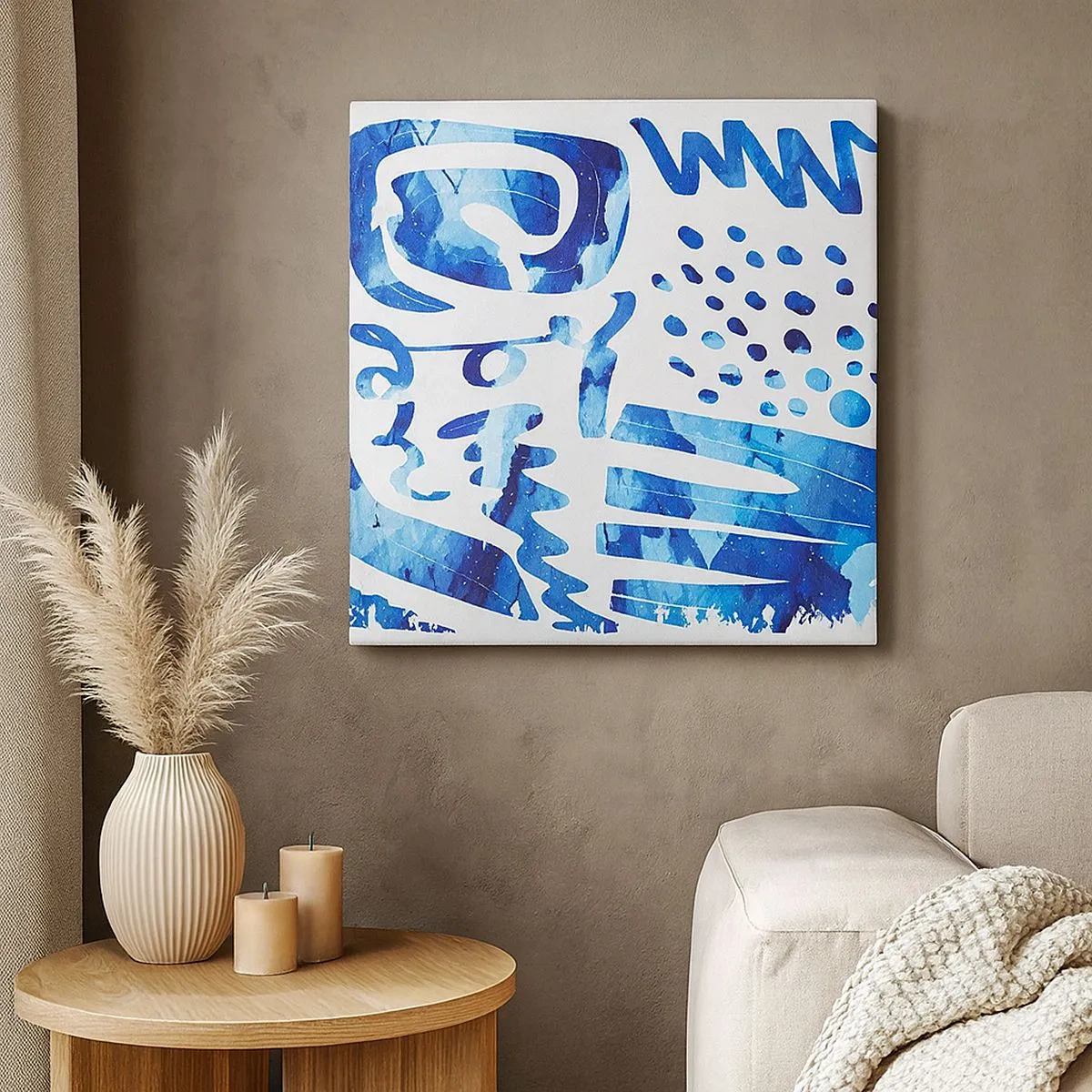 Canvas picture - Return to the Roots - 30x30 cm