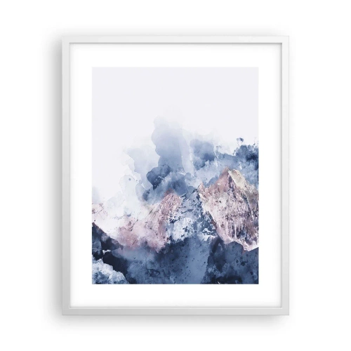 Poster in white frmae - Those Summits! - 40x50 cm