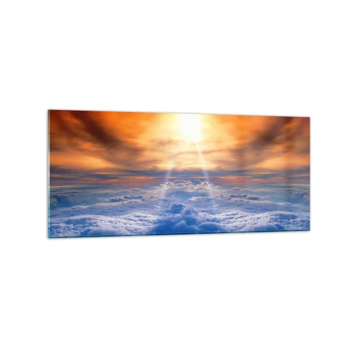 Glass picture - Mystic Landscape - 120x50 cm