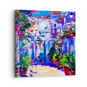 Canvas picture - Impression - Italian Alley - 30x30 cm