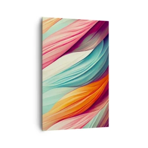 Canvas picture - Rainbow Knot - 80x120 cm