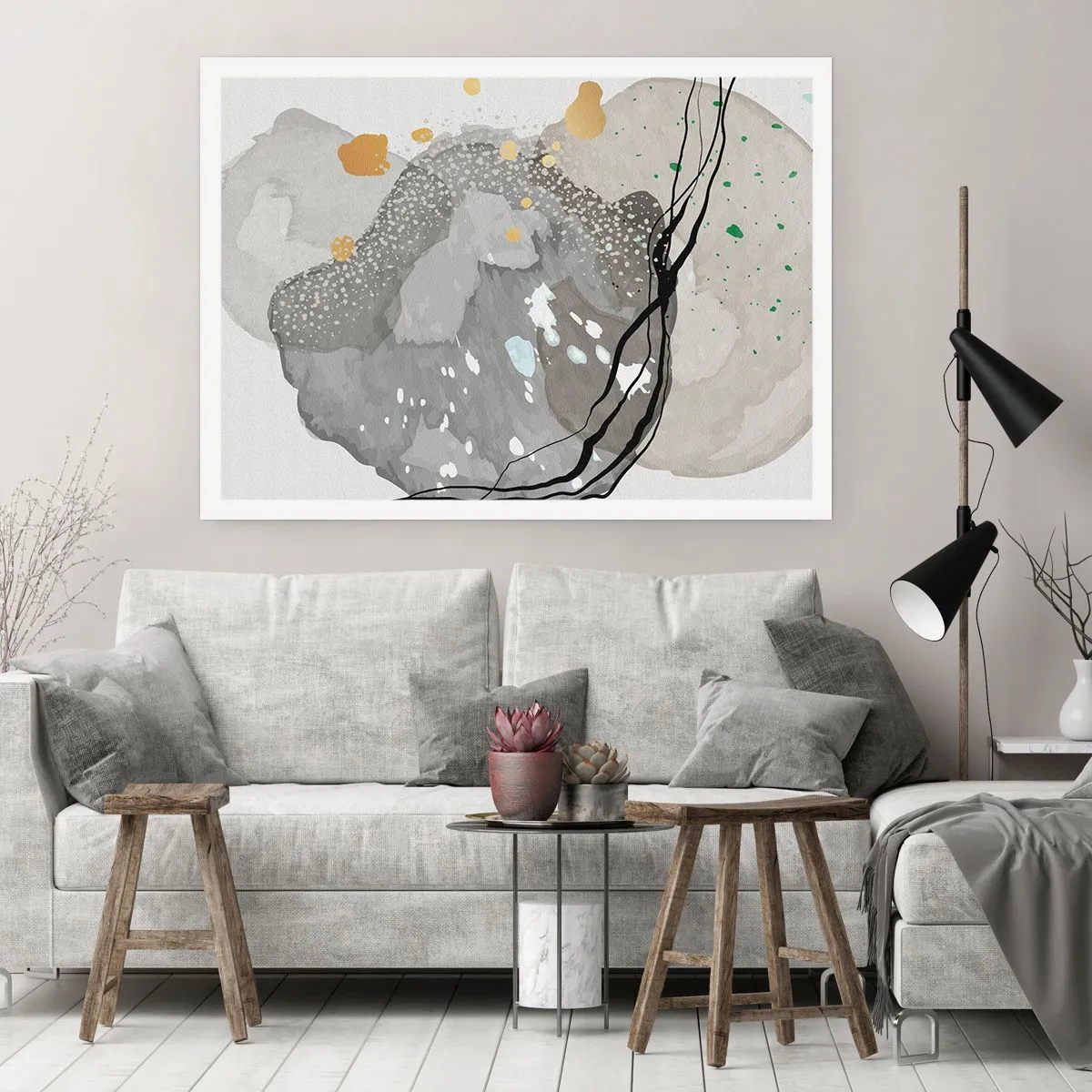 Poster - Organic Composition - 91x61 cm