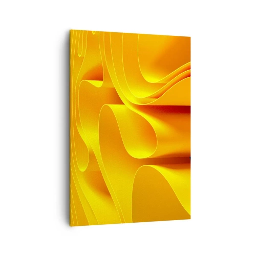 Canvas picture - Like Waves of the Sun - 70x100 cm