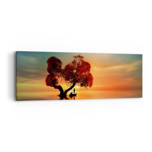 Canvas picture - Far Away and Lost to the World - 90x30 cm