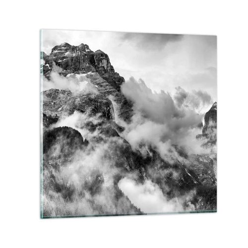 Glass picture - Beautiful and Cruel - 40x40 cm