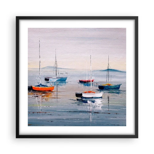 Poster in black frame - Deserved Rest - 50x50 cm