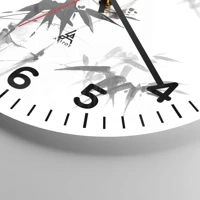 Clock face with numbers