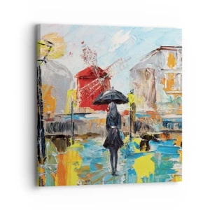 Canvas picture - Parisian Legends - 30x30 cm
