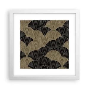 Poster in white frmae - Unity in Multitude - 30x30 cm