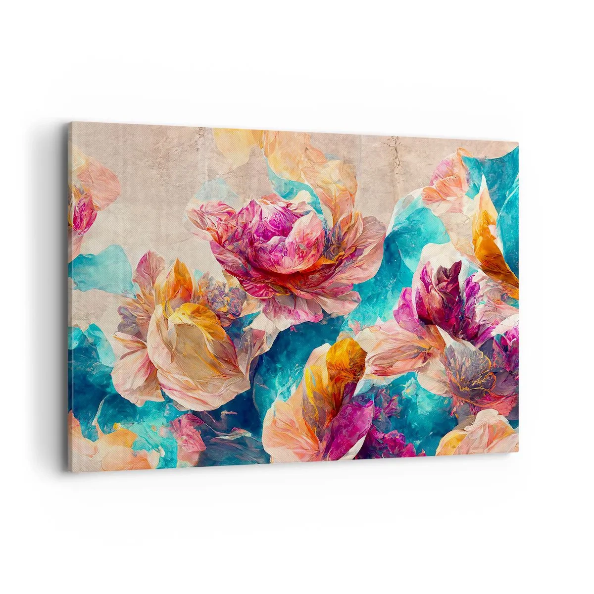 Canvas picture - Colourful Splendour of a Bouquet - 120x80 cm