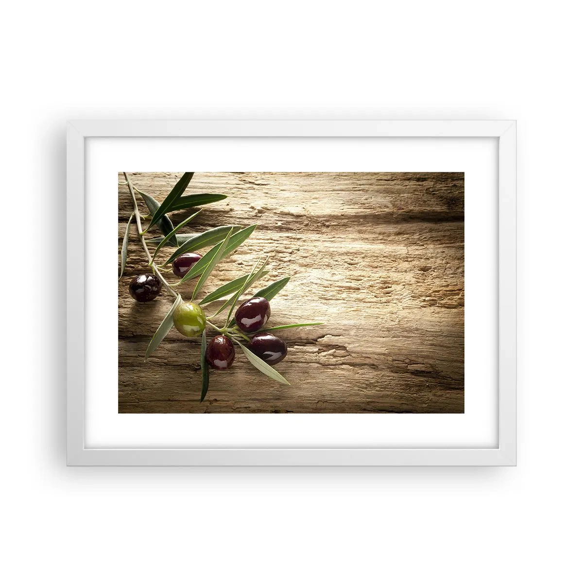 Poster in white frmae - Straight from Nature - 40x30 cm
