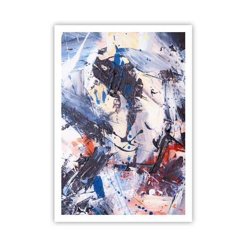 Poster - Crazy Dance of Abstraction - 70x100 cm