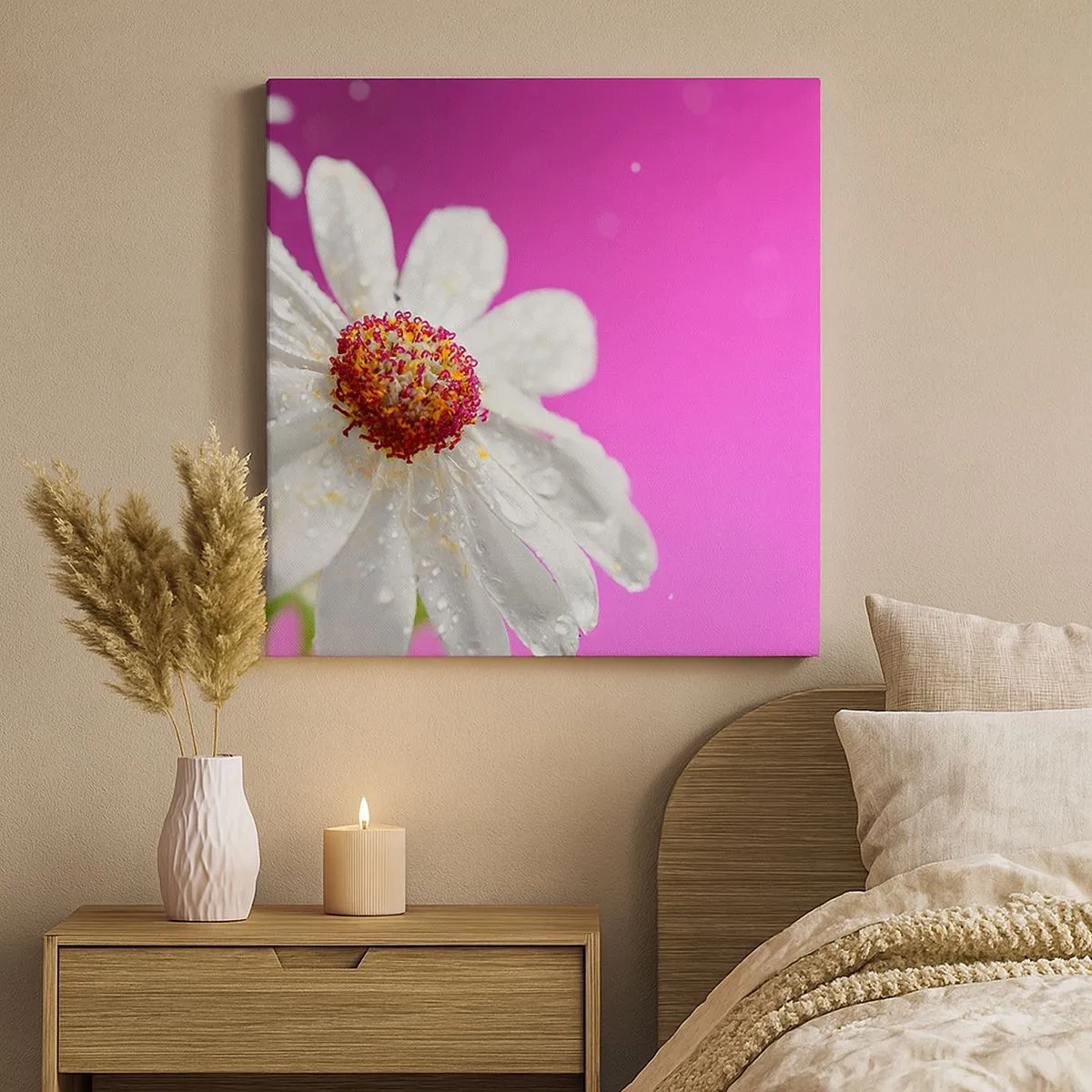 Canvas picture - Modest in Its Beauty - 30x30 cm