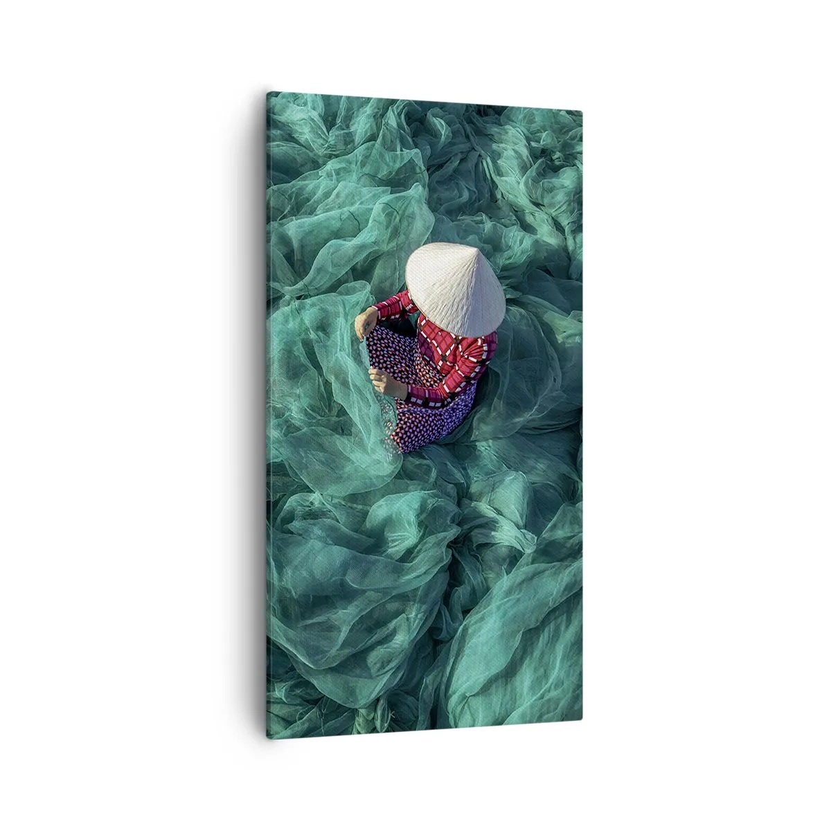 Canvas picture - In the Sea of Nets - 55x100 cm