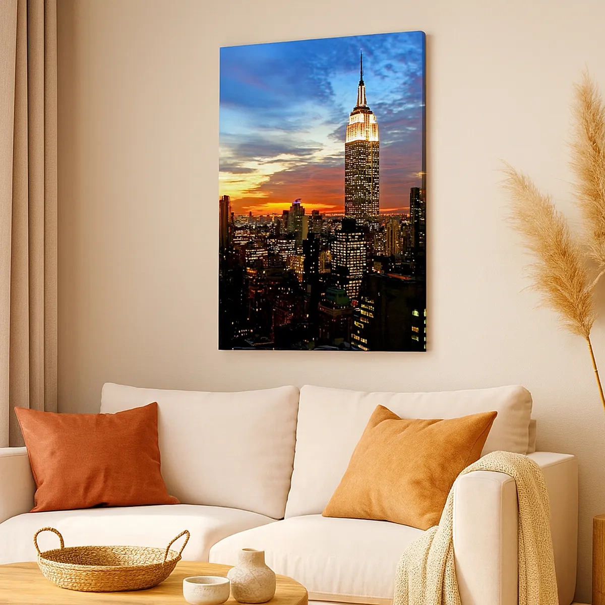 Canvas picture - Starry American Night - 50x70 cm