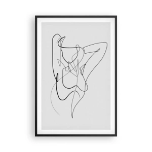 Poster in black frame - What You Are Really Like - 61x91 cm