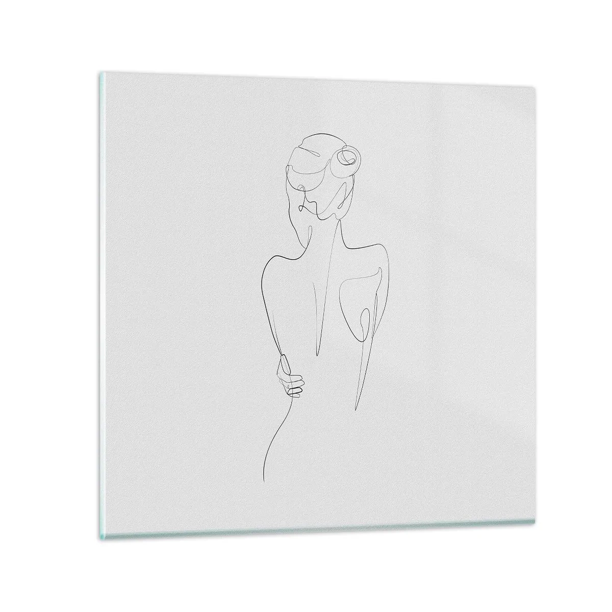 Glass picture - Music of the Body - 60x60 cm